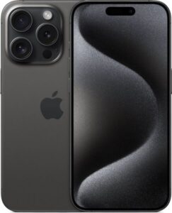 iPhone 15 Pro 128GB Čierny titán
