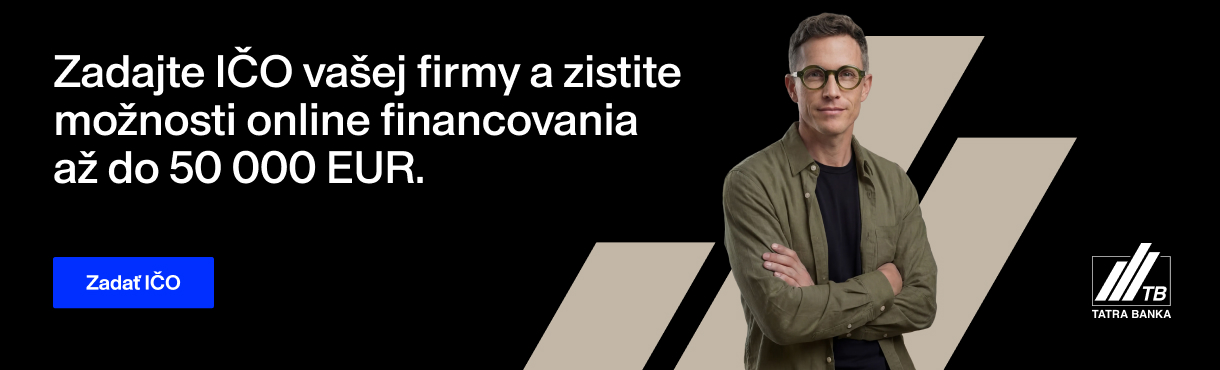 Online podnikatelsky uver - Tatra banka.